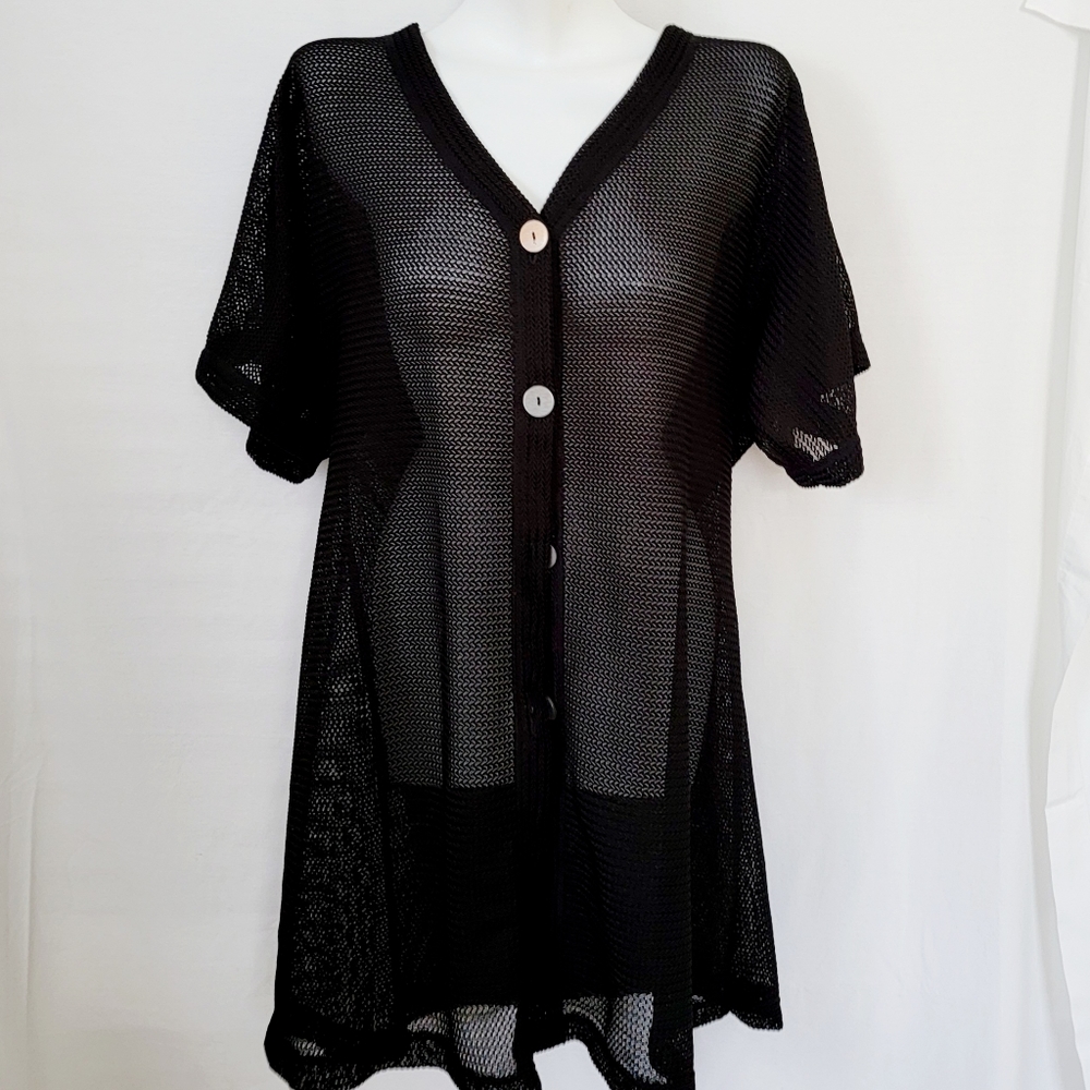 Jordan Taylor Mesh USA Swimsuit Coverup Size Large